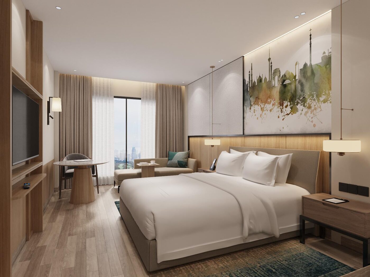 Sarovar Portico — king room