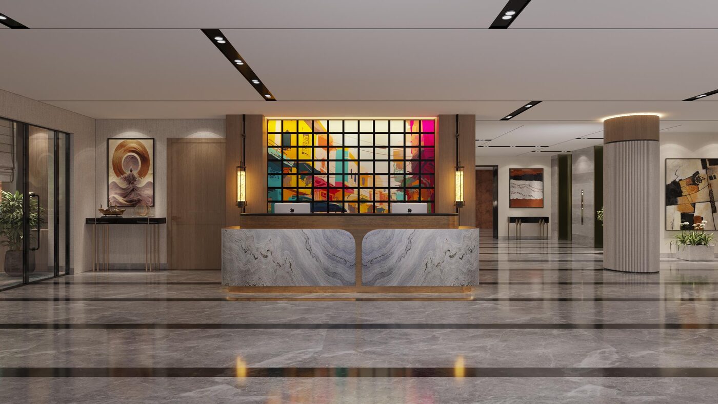 Sarovar Portico — reception